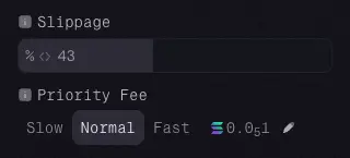 Screenshot showing order settings